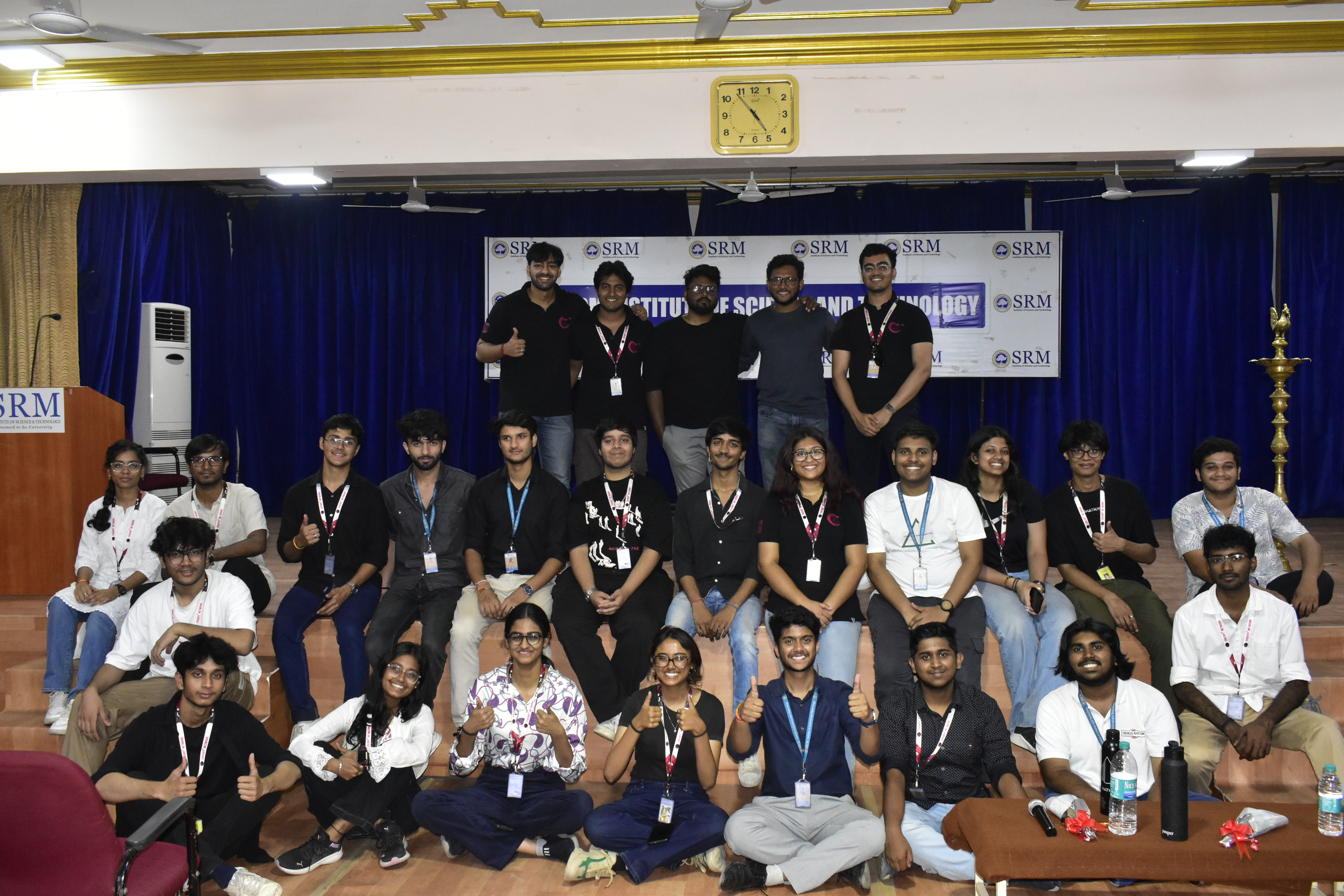 Flutter workshop at SRM University Cherry+ Network